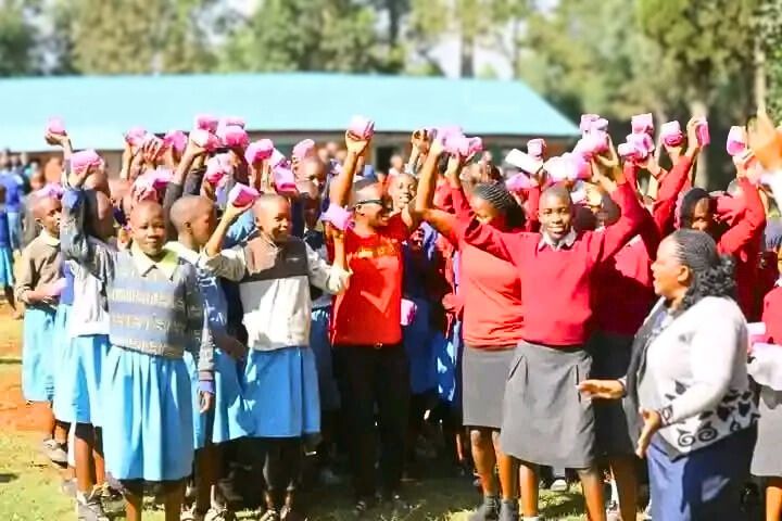 Supporting School Girls with Sanitary Pads