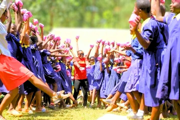 Sanitary Pads Distribution
